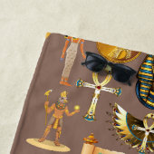 Ägyptisches altes Hieroglyphisches Muster Strandtuch (Beispiel)