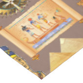 Ägyptisches altes Hieroglyphisches Muster Tischdecke (Schrägansicht)