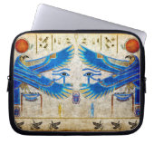Ägyptisches Auge des Horus IV Art Laptop-Sieb Laptopschutzhülle (Vorderseite)