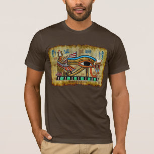 Ägyptisches Auge des Horus Shirt des antiken Kunst