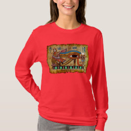 Ägyptisches Auge des Horus Shirt des antiken Kunst