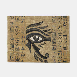 Ägyptisches Auge des Horus - Wadjet Fußmatte