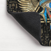 Ägyptisches Auge des Horus - Wadjet-Ornament Mousepad (Ecke)