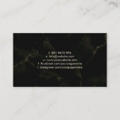 Ägyptisches Auge des Horus - Wadjet-Ornament Visitenkarte (Rückseite)