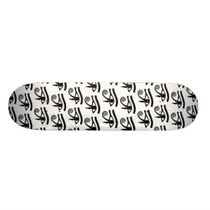 Ägyptisches Auge Horus hieroglyphischen Musters Skateboard