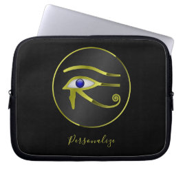 Ägyptisches Auge von Horus Ra personalize Laptop Laptopschutzhülle