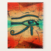 Ägyptisches Auge von Horus - Ra Planer (Rückseite)