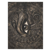 Ägyptisches Auge von Horus - Wadjet Digital Kunst Tischdecke (Vorderseite)