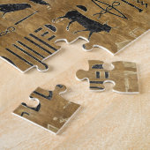 Ägyptisches Auge von Horus - Wadjet Puzzle (Seite)