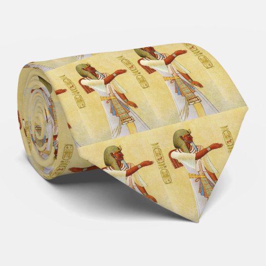 Ägyptisches Bild Krawatte (Gerollt)