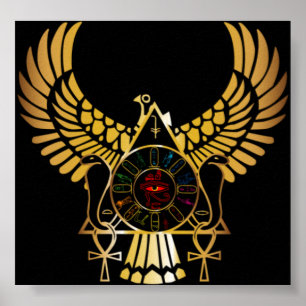 Ägyptisches Bild-Plakat Poster