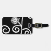 Ägyptisches Blumendesign Gepäckanhänger (Vorderseite horizontal)