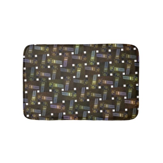 ägyptisches Cross-Weave-Muster, Badematte (Vorderseite)