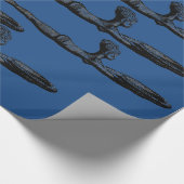 Ägyptisches Damen-Packpapier Geschenkpapier (Ecke)