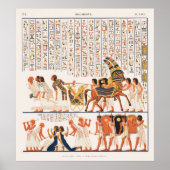 Ägyptisches Denkmal Poster (Vorne)