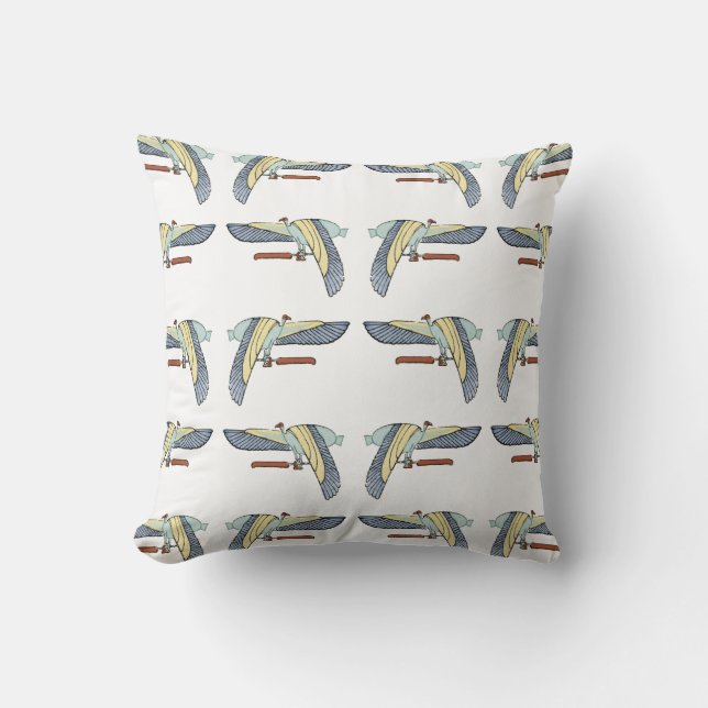 Ägyptisches Design #12 in Emporio Moffa Kissen (Vorderseite)