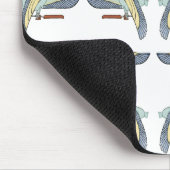 Ägyptisches Design #12 in Emporio Moffa Mousepad (Ecke)