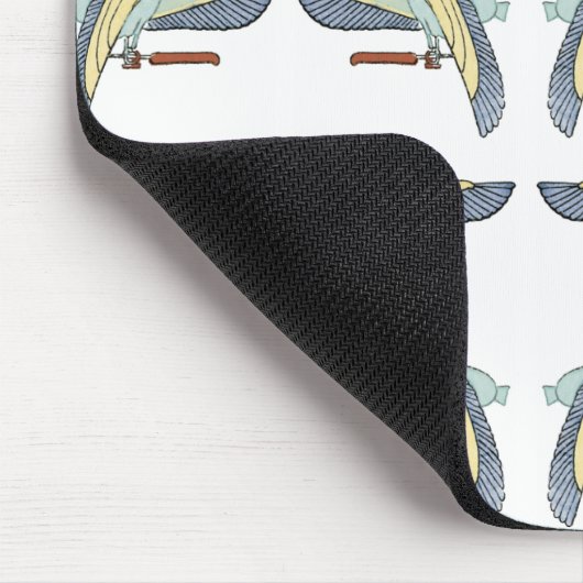 Ägyptisches Design #12 in Emporio Moffa Mousepad (Ecke)