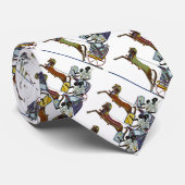 Ägyptisches Design #2 in Emporio Moffa Krawatte (Gerollt)