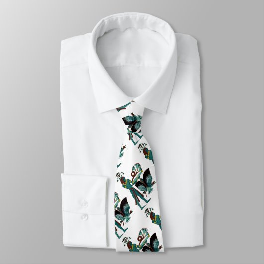 Ägyptisches Design #5 in Emporio Moffa Krawatte (Gebunden)