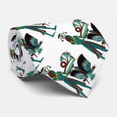 Ägyptisches Design #5 in Emporio Moffa Krawatte (Gerollt)