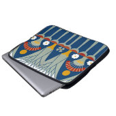 Ägyptisches Design #7 in Emporio Moffa Laptopschutzhülle (Vorne Knopf)