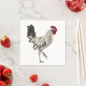 Ägyptisches Fayoumis-Rooster Serviette (Beispiel)