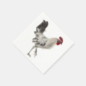 Ägyptisches Fayoumis-Rooster Serviette (Ecke)