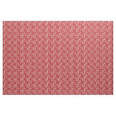 Ägyptisches Fliesenmuster, dunkelrot und weiß Stoff (Fat Quarter (45,7 x 55,9 cm))