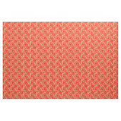 Ägyptisches Fliesenmuster, Korallenorange Stoff (Fat Quarter (45,7 x 55,9 cm))