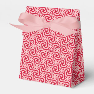 Ägyptisches Fliesenmuster, tief und leicht rosa Geschenkschachtel