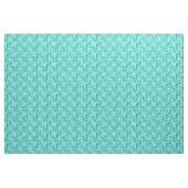 Ägyptisches Fliesenmuster, -Türkis und -aqua Stoff (Fat Quarter (45,7 x 55,9 cm))