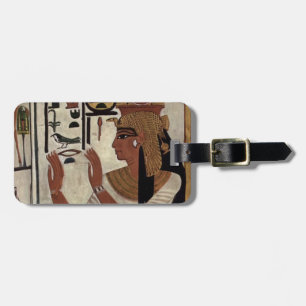 Ägyptisches Göttinhieroglyphenmuster Gepäckanhänger