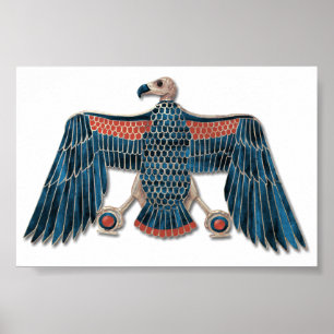 Ägyptisches Göttinnen-Nekhbet-Pektorale Poster