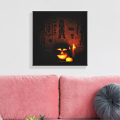 Ägyptisches Halloween 1 Leinwanddruck (Insitu (Wohnzimmer))