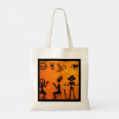 Ägyptisches Halloween 3 Tragetasche (Rückseite)