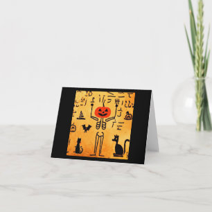 Ägyptisches Halloween 4 Karte