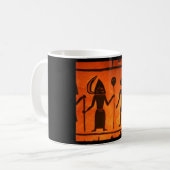 Ägyptisches Halloween 5 Tasse (Vorderseite Links)