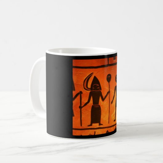 Ägyptisches Halloween 5 Tasse (Vorderseite Links)