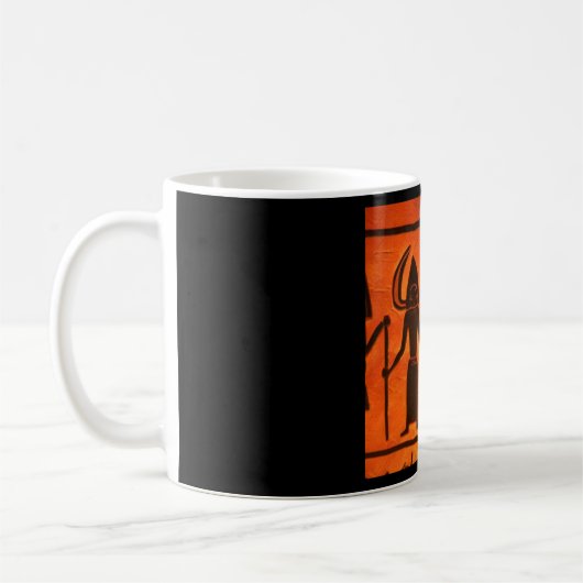 Ägyptisches Halloween 5 Tasse (Links)