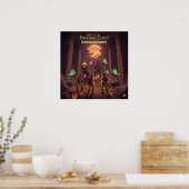 ägyptisches Halloween-Plakat Poster (Küche)