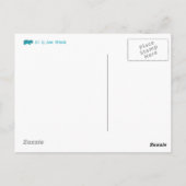 Ägyptisches Happy Hippo Postkarte (Rückseite)