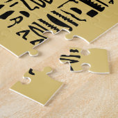 Ägyptisches Hieroglyph Jigsaw Puzzle (Seite)