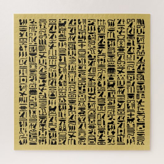 Ägyptisches Hieroglyph Jigsaw Puzzle (Vertikal)