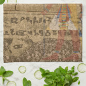 Ägyptisches hieroglyphisches handtuch (Gefaltet)