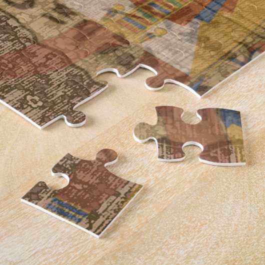 Ägyptisches hieroglyphisches puzzle (Seite)