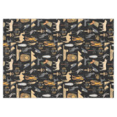 Ägyptisches Hieroglyphisches Symbol Muster Hinterg Tischdecke (Vorderseite (Horizontal))