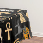 Ägyptisches Hieroglyphisches Symbol Muster Hinterg Tischdecke (Beispiel)