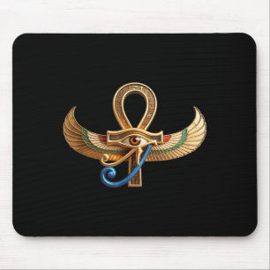 Ägyptisches Horusauge Ankh Ägypten Archäologe Mousepad