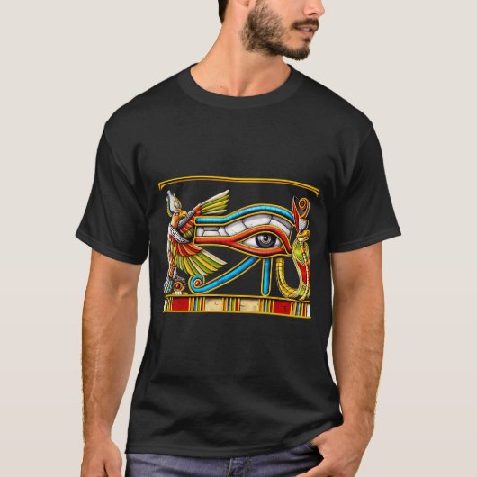 Ägyptisches Horusauge T-Shirt (Vorderseite)
